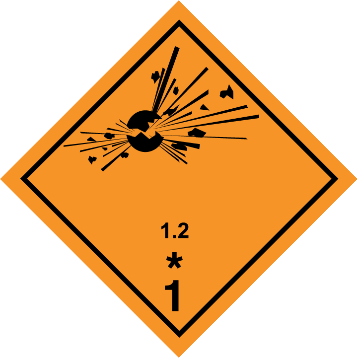 Class 1.2 (Explosive)